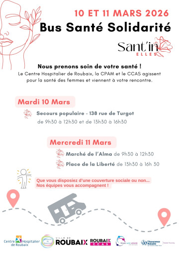 Le Bus Santé Solidarité pour la Santé des Femmes