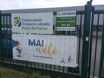 Le Conservatoire d'espaces naturels des Hauts-de-France en roue libre !