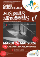 Carte Blanche aux professeurs de M.A