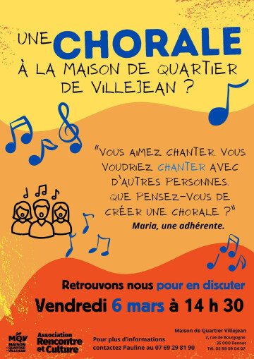 Création d'une chorale