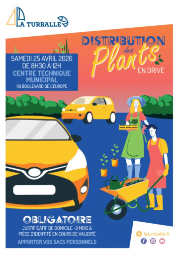 Distribution des plants