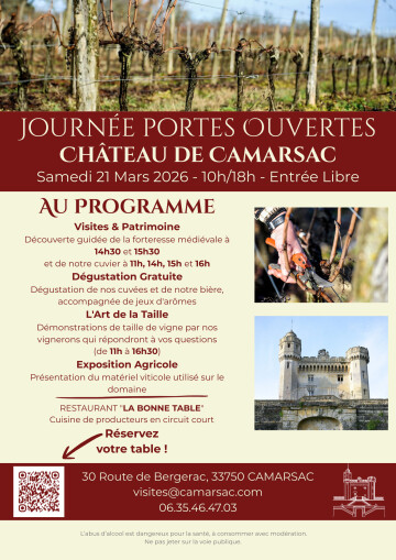 Portes ouvertes au château de Camarsac