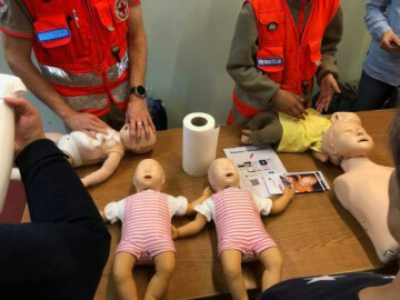 Atelier premiers secours nourrissons