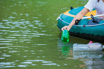 Collecte de déchets en Estuaire de Vilaine