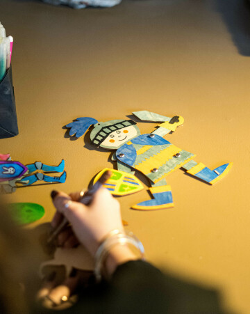 Création de marionnette chevalier