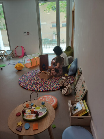 Espace d’activités pour les tout-petits