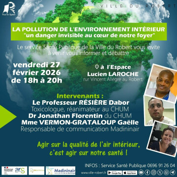 "Conférence-Débat" LA POLLUTION DE L'ENVIRONNEMENT INTÉRIEUR