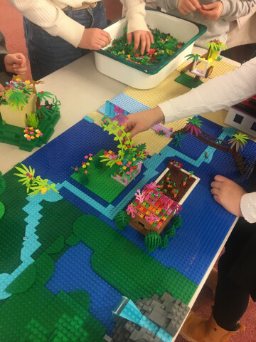 Atelier Lego avec la participation de Félix Beaudouin