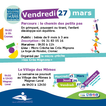 Parcours : Le chemin des petits pas