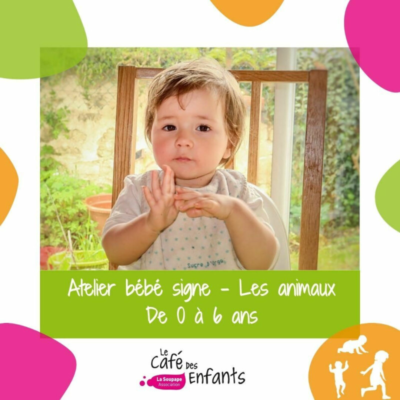 Atelier Bébé Signe : Les Animaux (0 à 6 ans)