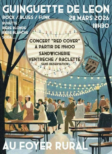 Guinguette de Léon (rock, blues, funk...) au Foyer rural de Saint-Léon