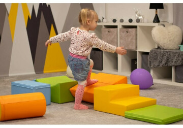 Atelier d'éveil Parcours sensoriel et moteur