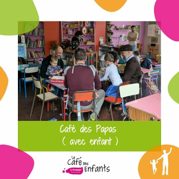 Café des Papas (avec enfant) : temps d'échanges entre papas