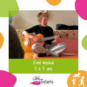 Atelier Eveil Musical (Parent & Enfant de 0 à 5 ans)