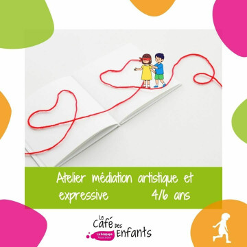 Atelier médiation artistique et expressive (4 à 6 ans)
