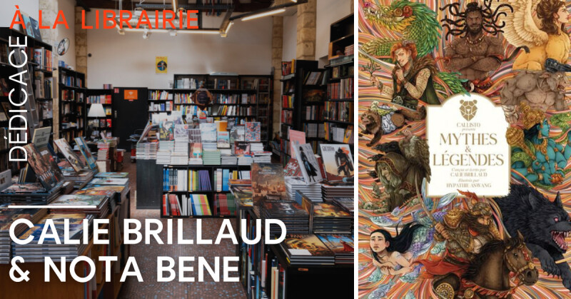 Dédicace de Calie Brillaud et Nota Bene