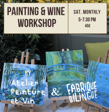 Atelier Peinture en ANGLAIS pour adultes