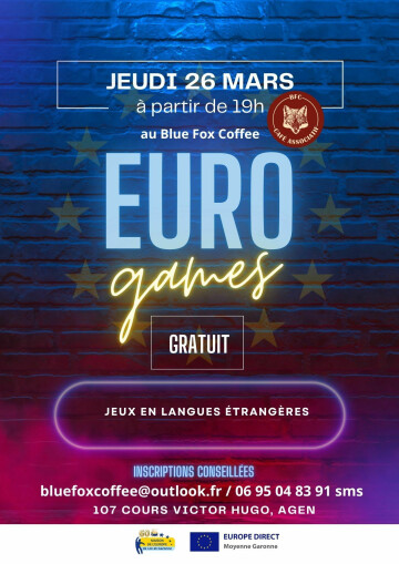 Euro Games : jeux de société en langues étrangères