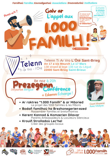 Conférence : Projet 1000 familles