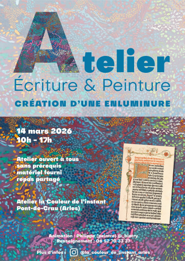 Écriture & Peinture - Enluminure