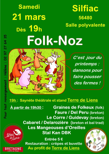 folk noz au profit de Terre de Liens