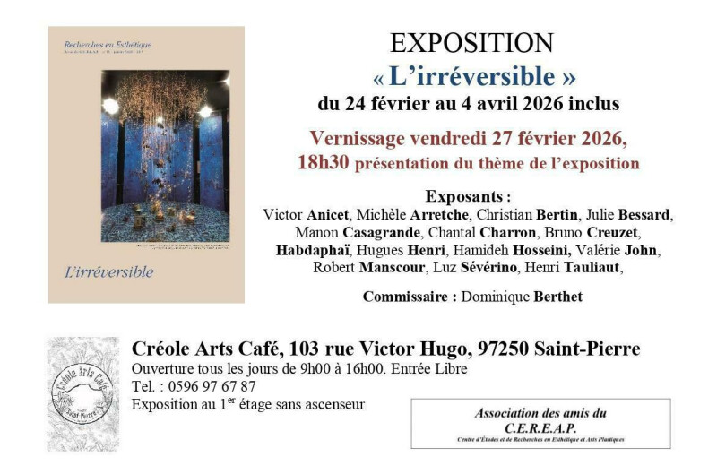 EXPOSITION L'IRRÉVERSIBLE