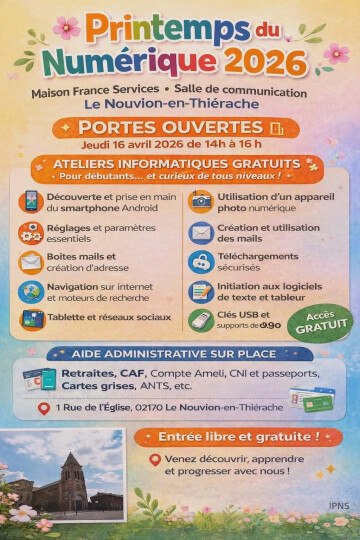 Printemps du Numérique 2026 - Portes Ouvertes