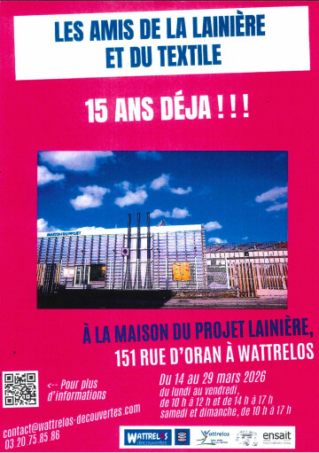 15 ans des Amis de la Lainière et du Textile