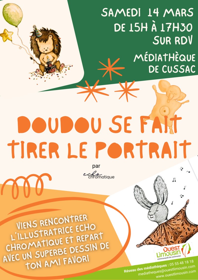 Doudou se fait tirer le portrait