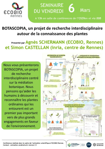 BOTASCOPIA, un projet de recherche interdisciplinaire autour de la connaissance des plantes
