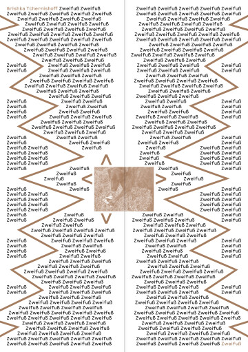 Exposition "Zweifuß", Grishka Tchernishoff