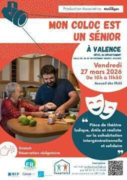 Théâtre - Mon coloc est un senior