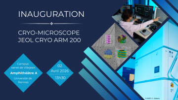 Inauguration du Cryo-microscope électronique JEOL Cryo ARM 200