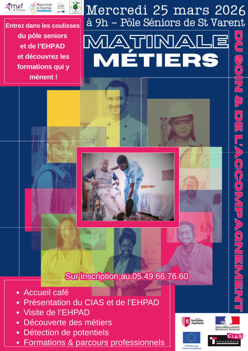 Matinale métiers du soin et de l'accompagnement