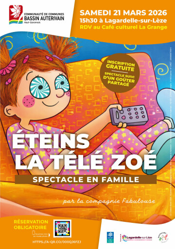 Spectacle enfants : "Éteins la télé Zoé !"