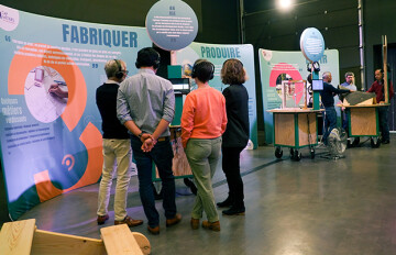 Exposition "Mission Transition (r) évolution des métiers" - Un parcours de découverte des métiers s'adaptant aux enjeux de la transition écologique