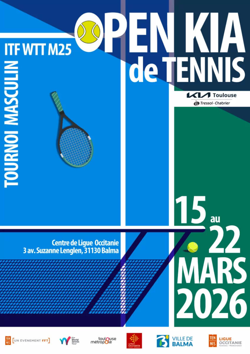 Tournois internationaux de tennis et paratennis - Du 15 au 22 mars