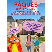 Pâques - chateau-parc de meung-sur-loire