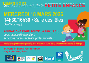 Temps Fort Semaine de la Petite Enfance à Onnaing