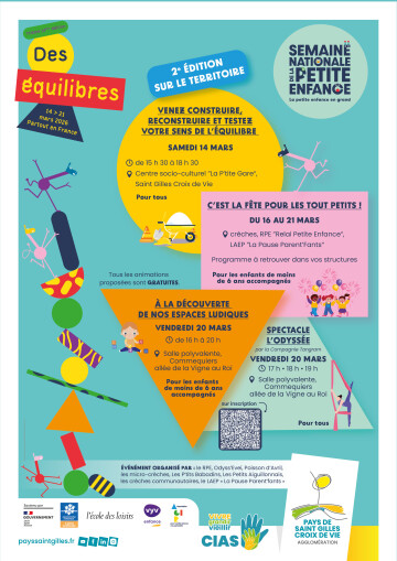 La Semaine Nationale de la Petite Enfance au Pays de Saint Gilles