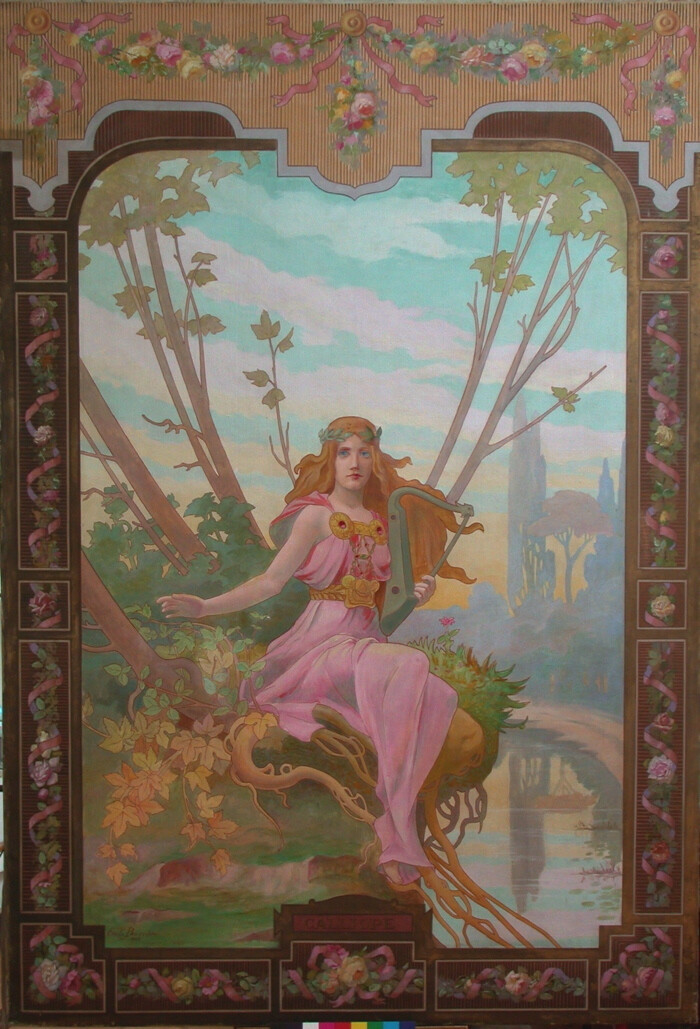 Être peintre-décorateur en province. Le cas Bussièree