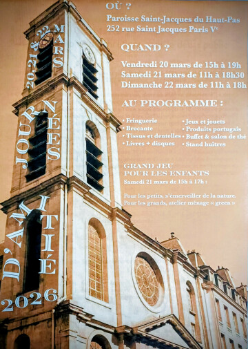 Journées d'amitié Saint-Jacques du Haut-Pas