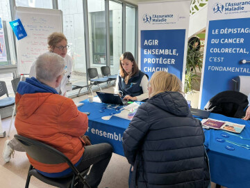 Sensibilisation au dépistage du cancer colorectal