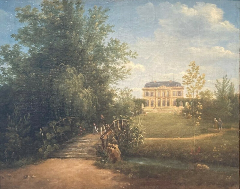 Une Heure une Œuvre : Une rare vue du château d’Issy