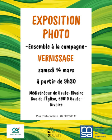 "Ensemble à la campagne" - Exposition