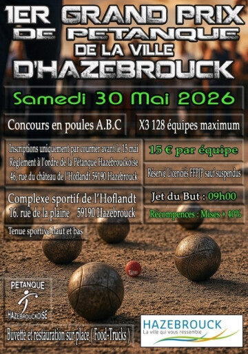 Grand Prix Pétanque Ville d'Hazebrouck