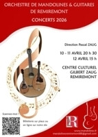 Concerts de l'orchestre de mandolines et guitares de Remiremont