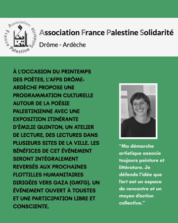 Palestine en vers et avec vous