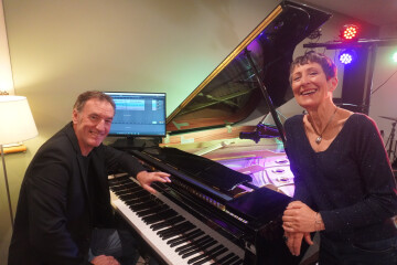 Duo Blue Magenta en concert pour le Folk Club de Cahors avec du Jazz et Pop