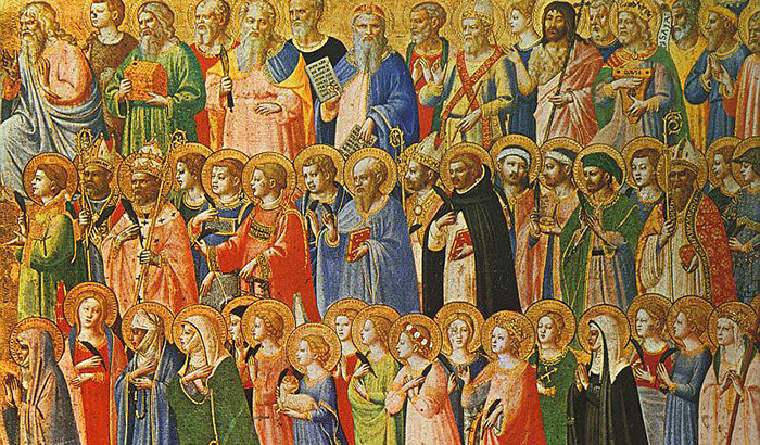 Je vis une foule immense